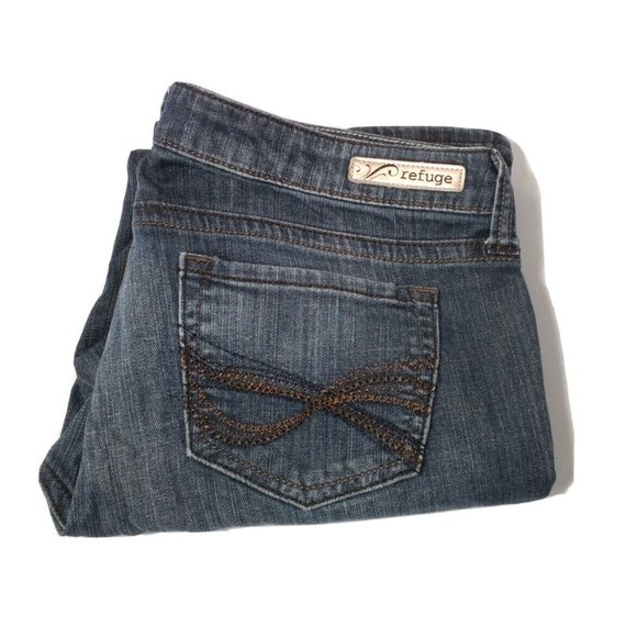 refuge Jeans Refuge Jeans Womens Size 2s Whiskered Runway Everyday